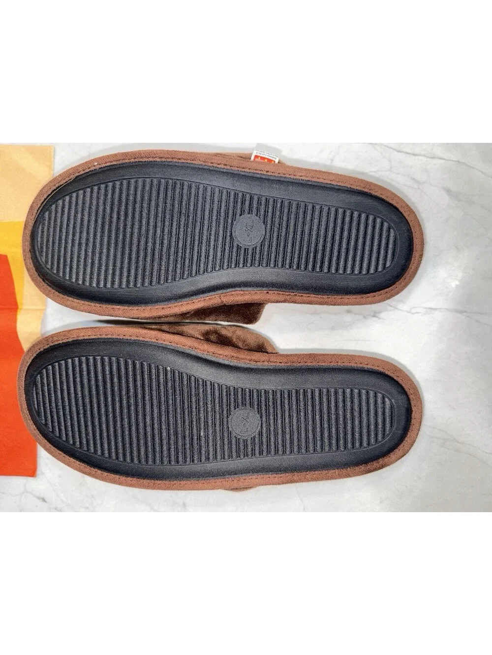 Travis Scott x Mcdonalds CJ House Slippers Brown L/XL Size Sealed factory bag.
